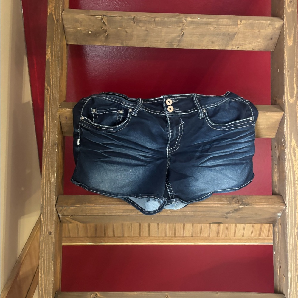 Hydraulic Dark Blue Jean Shorts